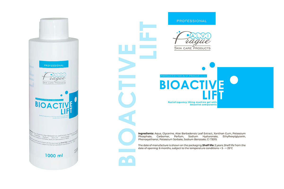 Gel for radiofrequency treatment Bioactive contact 1L