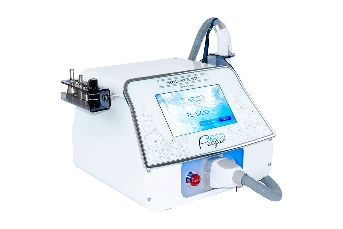 Nd:YAG laser for tattoo removal TL-500 Neo-Light aimed to cope with different problems such as
