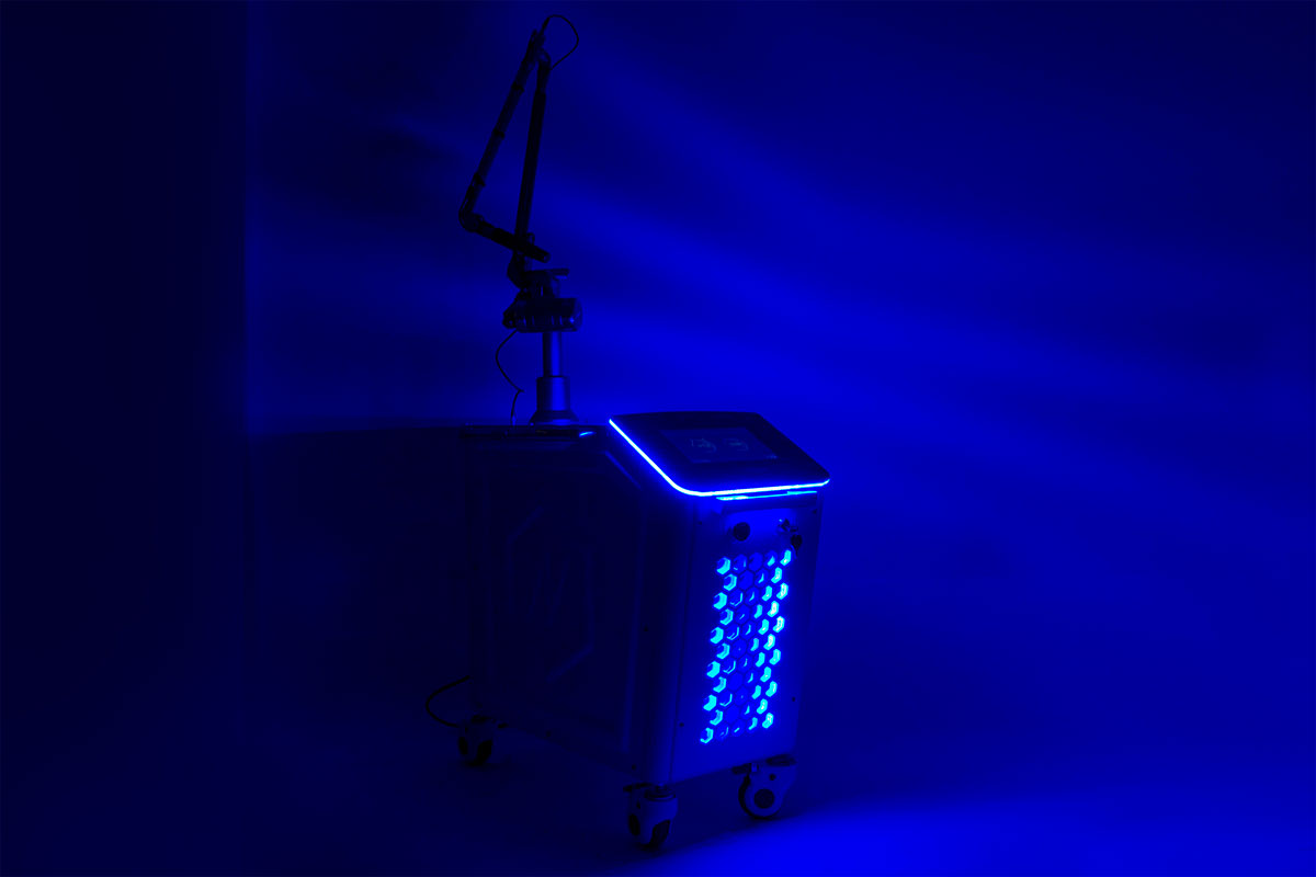 Nd:YAG laser for tattoo removal Pulsar TL-600 Titanium  5